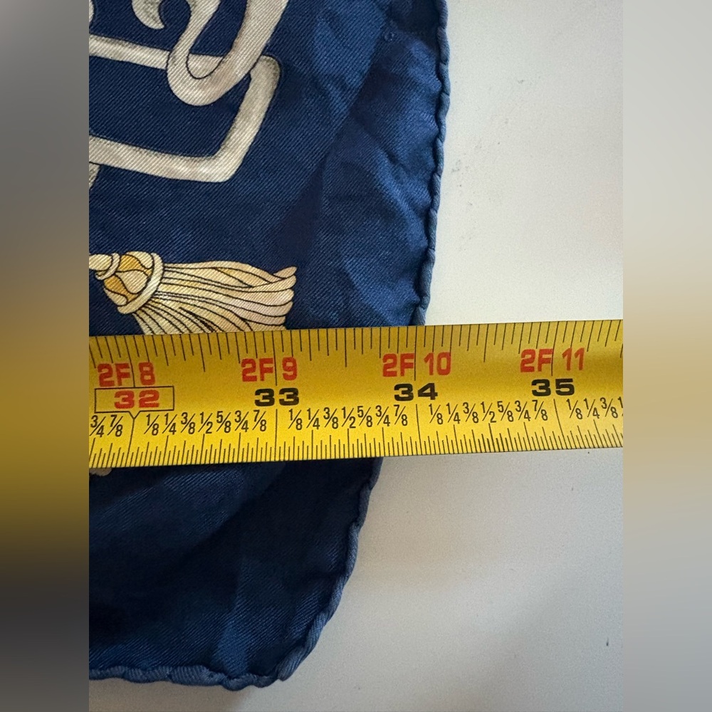 CELEINE Vintage Silk Scarf - Picture 12 of 13